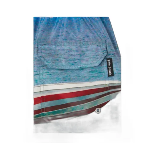 Palm Angels Getty Speedyboat Drawstring Swim Shorts
