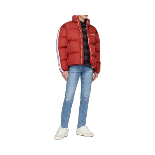 Logo-Print Down-Feather Padded Jacket