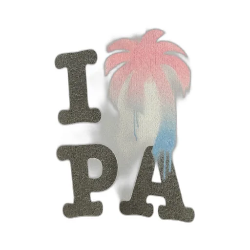Palm Angels I Love Pa Crewneck Knit Jumper