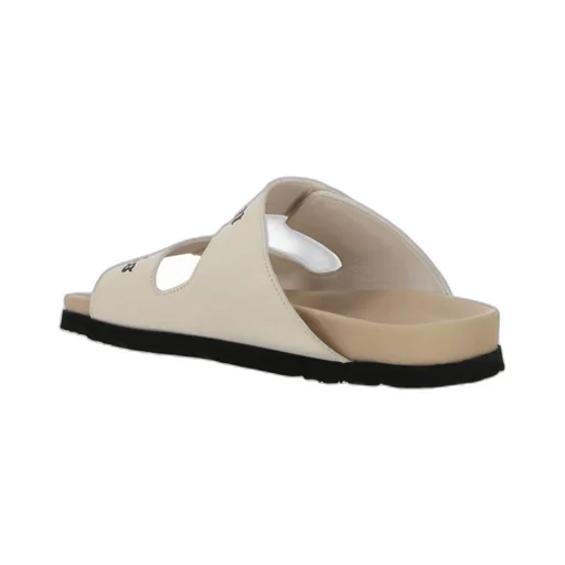 Palm Angels Logo Printed Double Strap Sandals