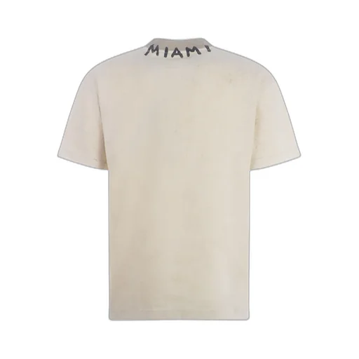 Palm Angels Logo-Printed Crewneck T-Shirt