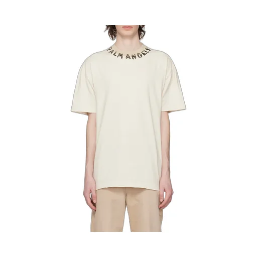 Palm Angels Logo-Printed Crewneck T-Shirt