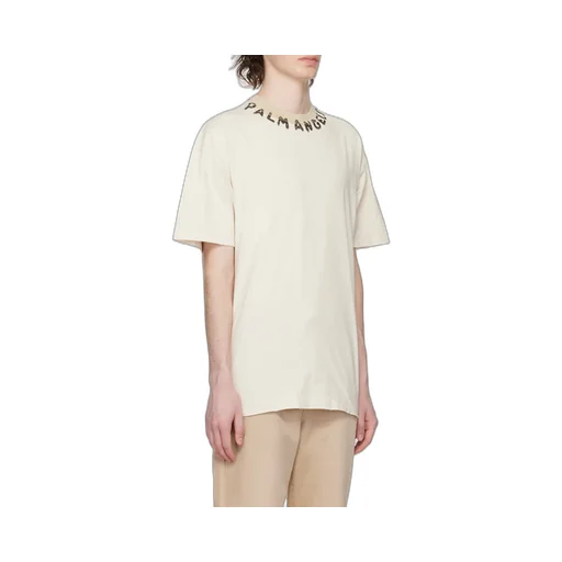 Palm Angels Logo-Printed Crewneck T-Shirt