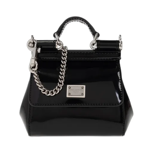 Dolce & Gabbana X Kim Logo-Plaque Foldover Top Mini Bag