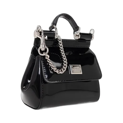 Dolce & Gabbana X Kim Logo-Plaque Foldover Top Mini Bag