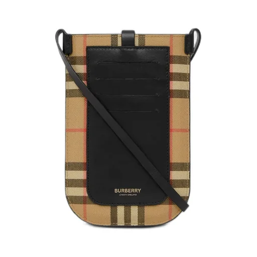 Vintage Check Printed Phone Case