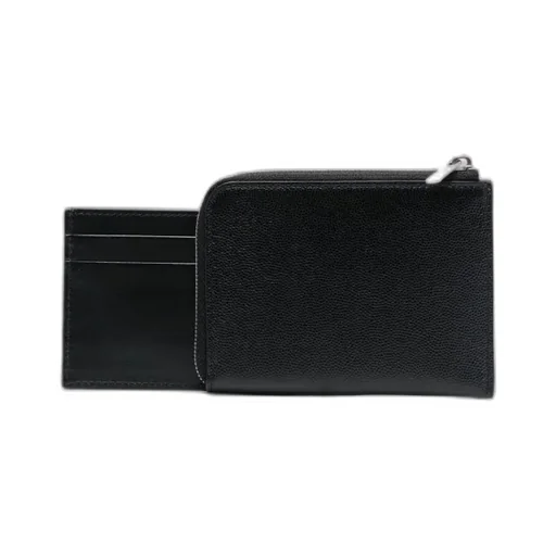 Palm Angels Logo-Printed Zipped Wallet