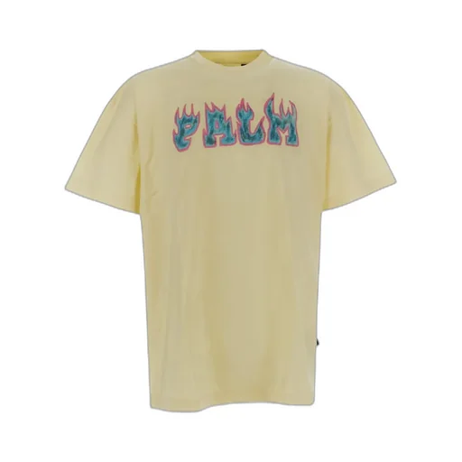 Flames Logo-Print T-Shirt