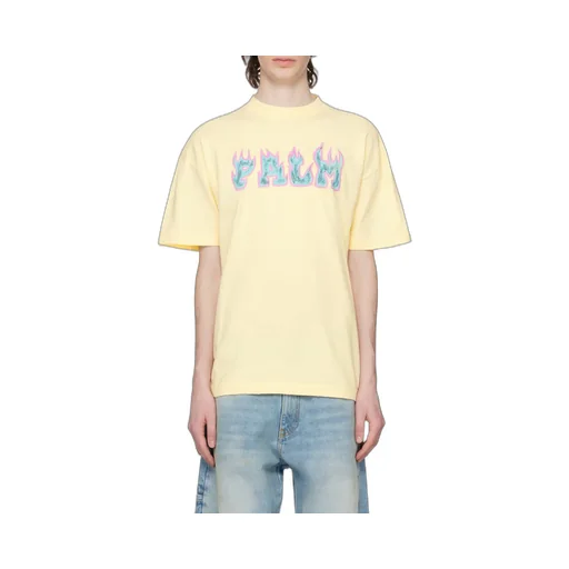 Flames Logo-Print T-Shirt