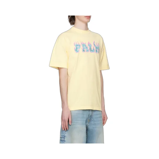 Flames Logo-Print T-Shirt
