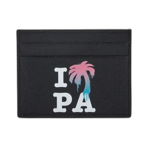 Palm Angels Logo Printed Card Holder