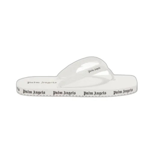 Palm Angels Logo Printed Flop Flips