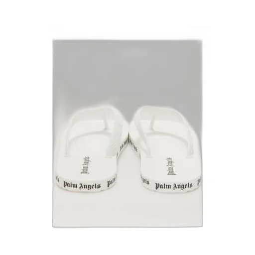 Palm Angels Logo Printed Flop Flips