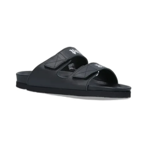 Palm Angels Logo Printed Strap Sandals