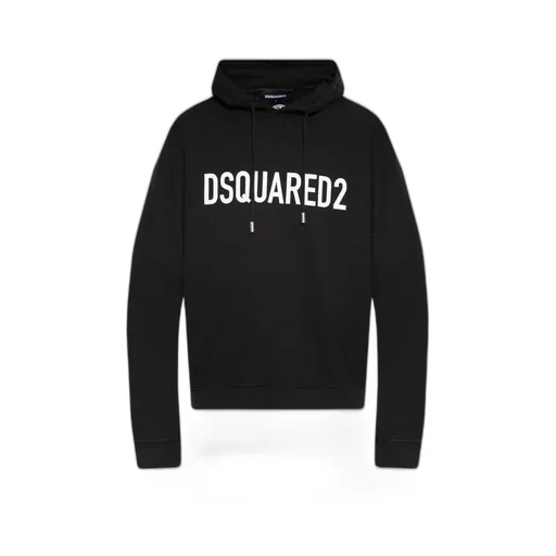 Dsquared2 Logo Printed Drawstring Hoodie