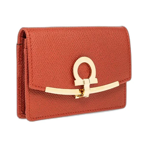 Gancini Leather Wallet