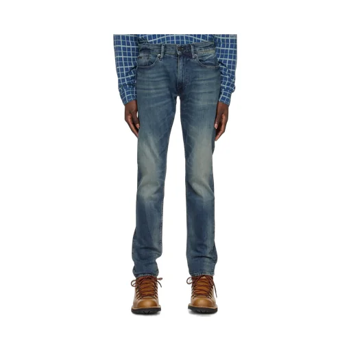 Polo Ralph Lauren Straight-Leg Stonewashed Slim-Cut Jeans