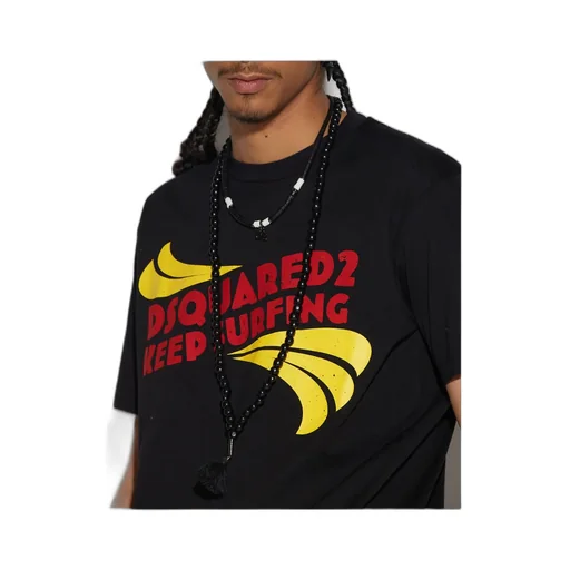 Dsquared2 Logo Printed Crewneck T-Shirt