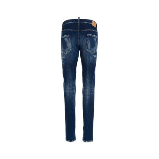 Dsquared2 Distressed Straight Leg Jeans