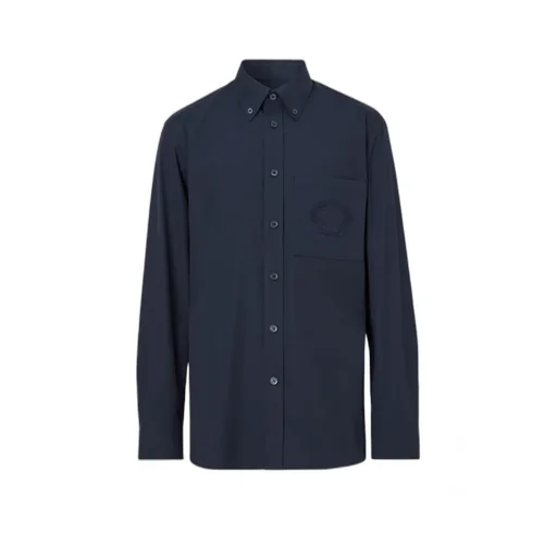 Logo-Embroidered Long-Sleeved Shirt