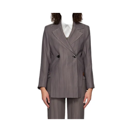 Ganni Double-Breasted Tailored Blazer