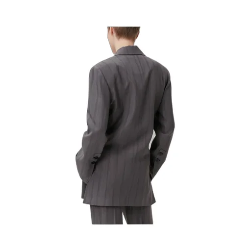 Ganni Double-Breasted Tailored Blazer