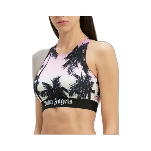 Palm Angels Sunset Printed Sport Top