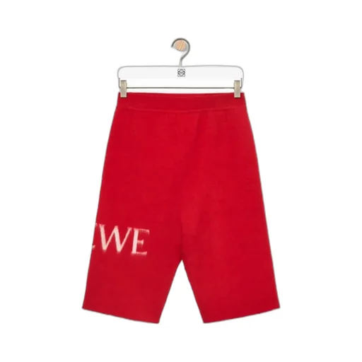 Loewe Cycling Shorts In Wool