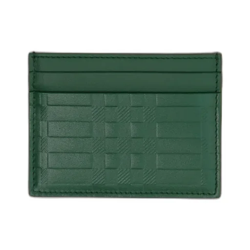 Plaid Embossed Card Holder