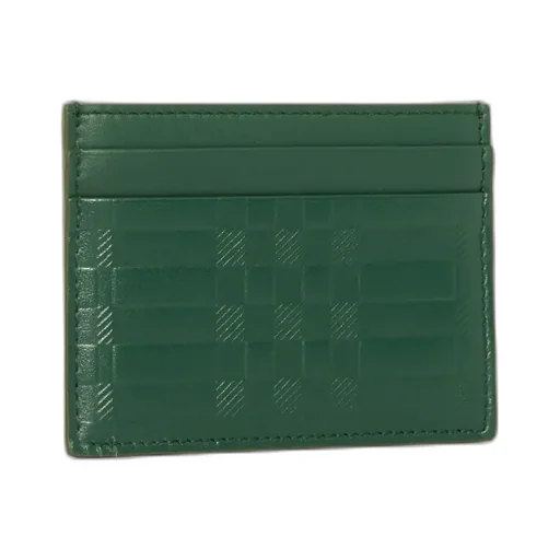 Plaid Embossed Card Holder