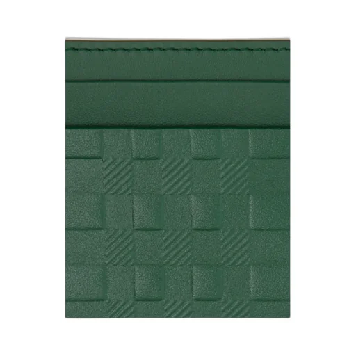Plaid Embossed Card Holder