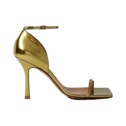 90Mm Leather Sandals