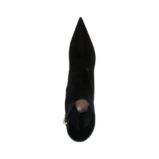 Gianvito Rossi Dunn Pointed-Toe Ankle Boots