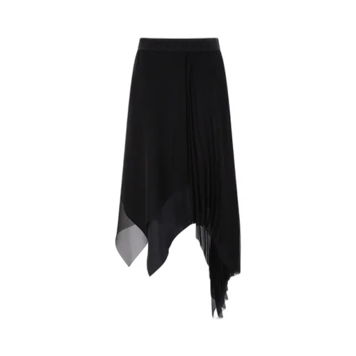 Asymmetrical Pleated Skirt