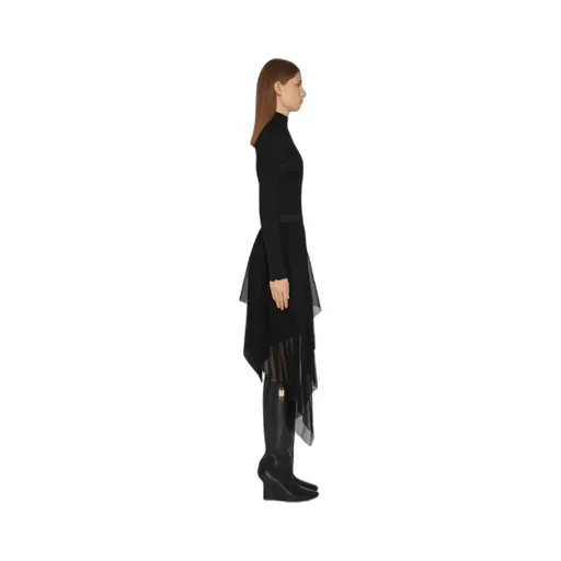 Asymmetrical Pleated Skirt