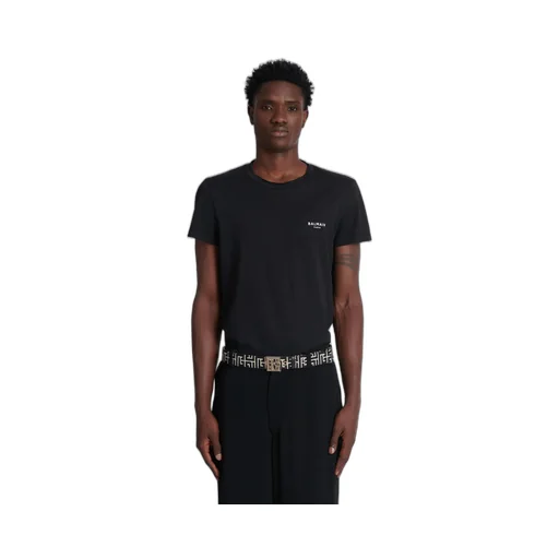 Balmain Monogrammed Buckle Belt