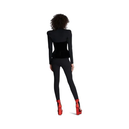 Slim-Fitting Bustier Jacket