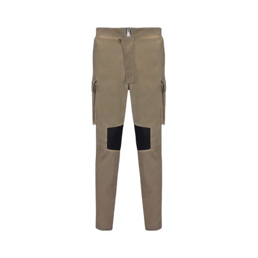 Cotton Cargo Trousers With Inserts