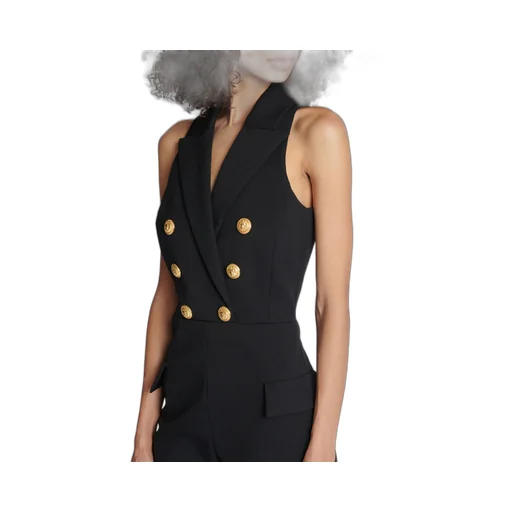 Balmaain Buttoned Jumpsuit