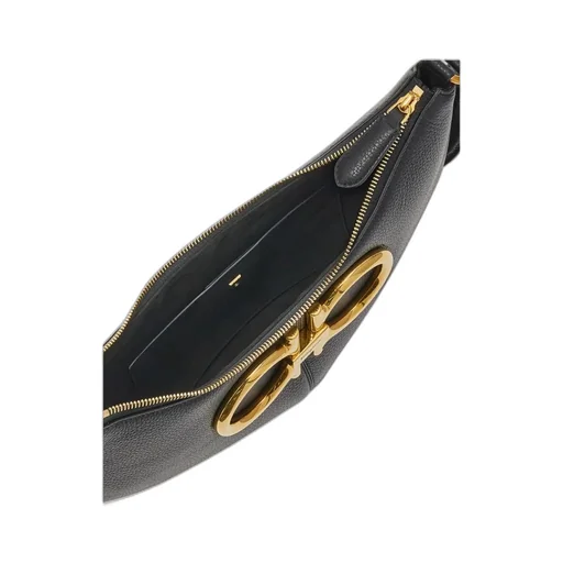 Salvatore Ferragamo Maxi Gancini Shoulder Bag