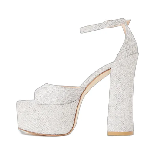 Thick Soled High-Heeled Sandals