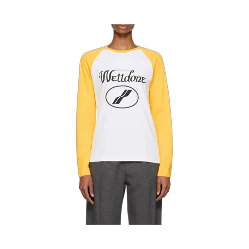 Colour-Block Logo-Print T-Shirt