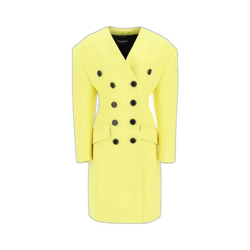 Dolce & Gabbana Double-Breasted Drop-Shoulder Coat