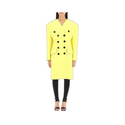 Dolce & Gabbana Double-Breasted Drop-Shoulder Coat