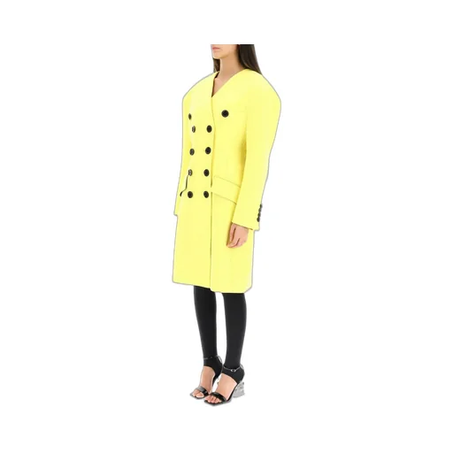 Dolce & Gabbana Double-Breasted Drop-Shoulder Coat