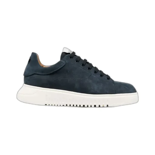 Emporio Armani Logo Plaque Low-Top Sneakers