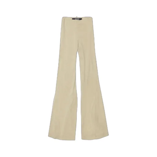 Jacquemus Soffio Mid-Rise Flared Pants