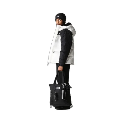 The North Face Logo Embroidered Zipped Puffer Jacket