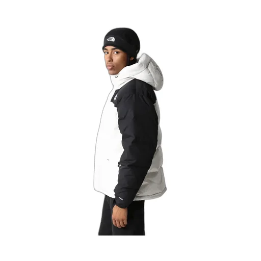 The North Face Logo Embroidered Zipped Puffer Jacket