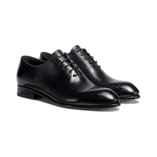 Zegna Vienna Evening Wholecut Oxford Shoes